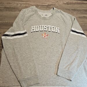Genuine Merchandise Gray Houston Long Sleeve Tee